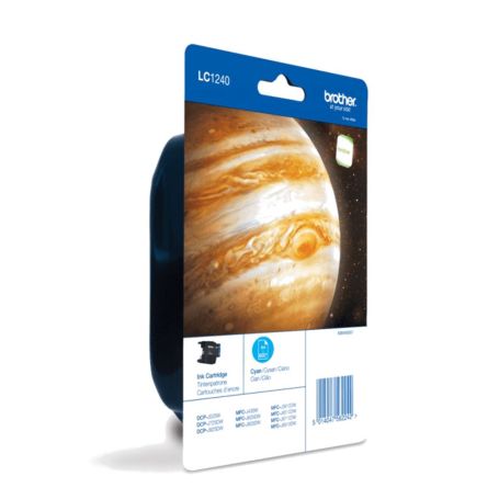 Brother Cartucho tinta Cian, 600 págs. - LC1240CBP