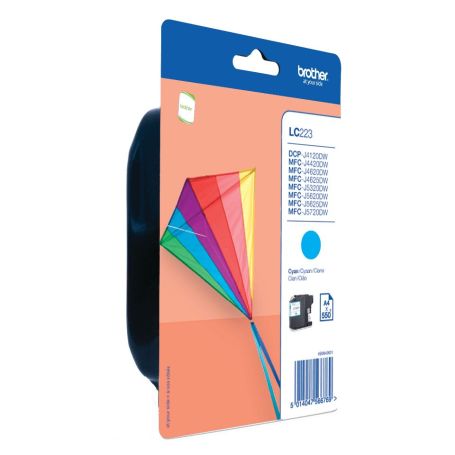 TINTEIRO BROTHER CYAN LC223CBP BLISTER
