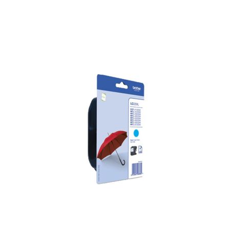 Brother Cartucho tinta Cian 1.200 págs A4, p DCP4120DW MFC-J4420DW MFC-J4620DW MFCJ5320DW 5620DW 5720DW - LC225XLCBP