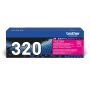 Brother Toner magenta, duração 1.500 Pág., para HL-4150CDN 4570CDW - TN320M