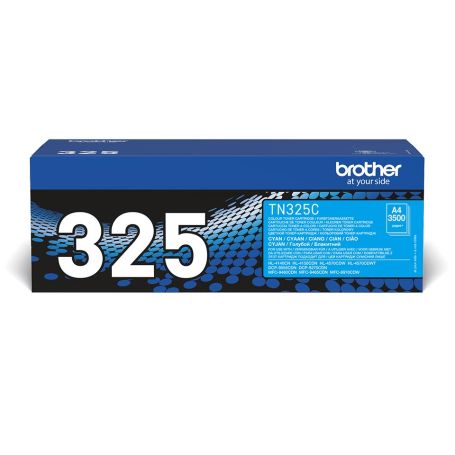 Brother Toner Cyan, duração 3.500 Pág, para HL-4150CDN 4570CDW - TN325C