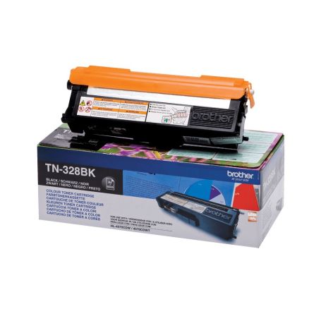 Brother Toner preto, duração 6.000 Pág., para HL-4570CDW - TN328BK