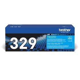 Brother Toner cian mega capacidade, duração 6.000 Pág., para HLL8350CDWT - TN-329C