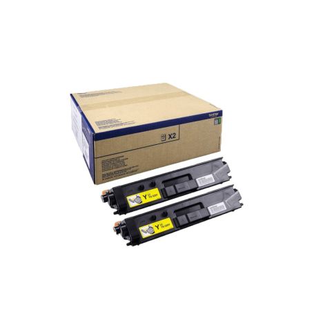 Brother Toner amarelo 2 unidades, duraçâo 12.000 Págs. (6000 cada ud.), para HLL8350CDW - TN329YTWIN