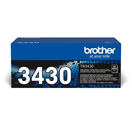 Brother Toner, duração 3.000Págs, para - DCPL5500DN   DCPL6600DW - TN3430