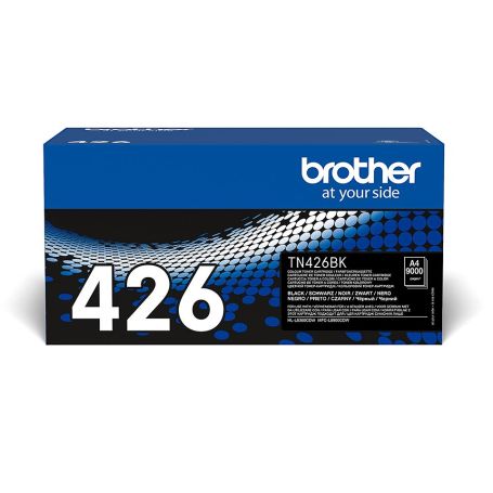 Brother Toner Preto Duração estimada 9.000 pág. segundo ISO IEC19798 - TN426BK