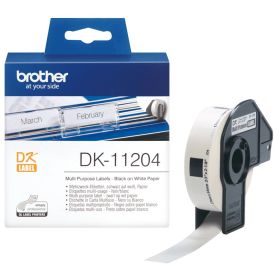 Brother 400 Etiquetas multi-uso - Autocolante - tamanho 17 x 54 mm - DK11204