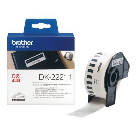 ROLO PELÍCULA BRANCA BROTHER DK22211  29mm x15,24m