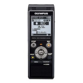 Olympus Gravador de audio com reprodução de MP3 - WS-853 Black (8GB) inc. Rechargeable Ni-MH Batteries and Case - V415131BE000