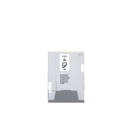 Brother Folhas de Papel térmico A6 (Bloco de 50 folhas) - 1 Caixa de 20 blocos  - C211S