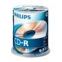 Philips CD-R 80Min 700MB 52x Cakebox (100 unidades) - CR7D5NB00