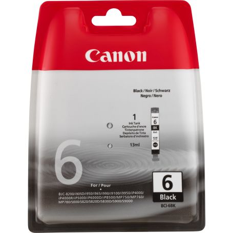 TINTEIRO CANON BCI6BK (PRETO - BJC8200 S800 S820)