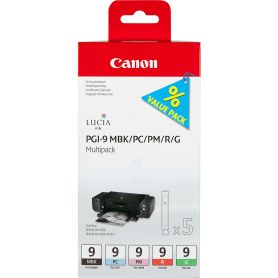 Canon PGI-9 MBK PC PM R G Multi Pack sem segurança - 1033B013