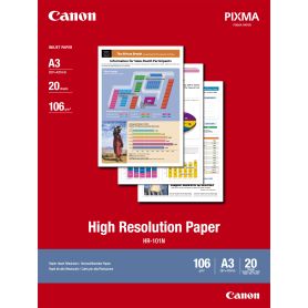 Canon Papel de alta resolução A3 - cx (20 Fls), 106 grs - 1033A006