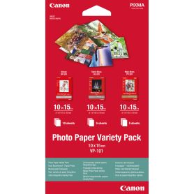 Canon Photo Paper Variety Pack 10x15 VP-101 - 0775B078