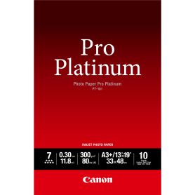 Canon Photo Paper Pro Platinum PT-101 A3+ 10 Folhas - 2768B018