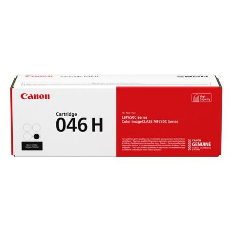Canon 046 H BK - Cartridge para Série LBP650, 6.300 pág. - 1254C002