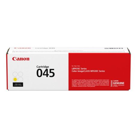 Canon 045 Y - Cartridge para Série LBP610, 1.300 pág. - 1239C002
