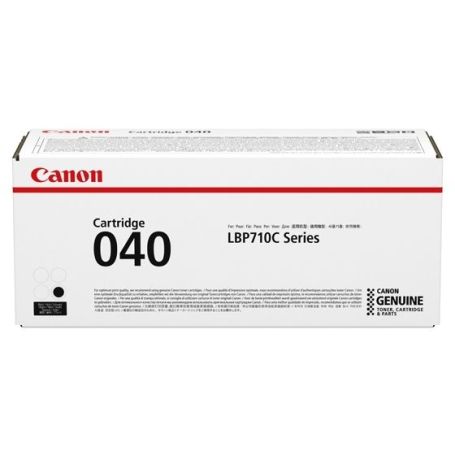 Canon 040 BK - Cartridge para LBP712Cx, LBP710Cx - 0460C001AA