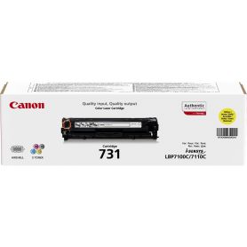 Canon 731 Yellow - Cartridge para LBP7100Cn, LBP7110Cw - 6269B002