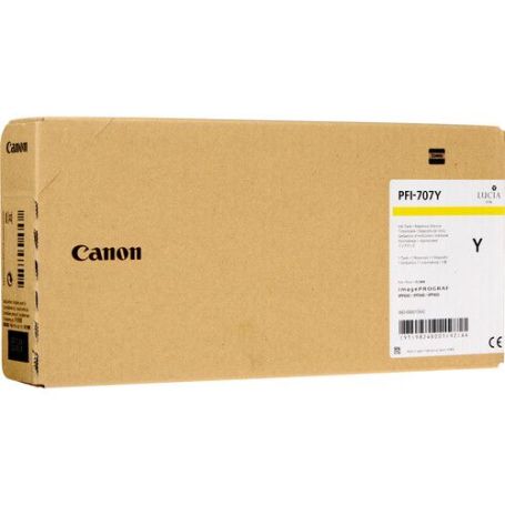 Canon Tinteiro PFI-707 de 700 ml Y - 9824B001AA