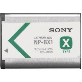Sony NP-BX1 - Bateria InfoLITHIUM tipo X para câmaras Cyber-shot, com capacidade de 1240 mAh -