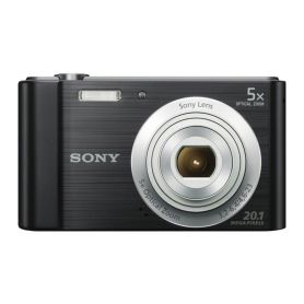 Sony Cyber-shot W800 Preta - Sensor CCD 20.1 MP, ecrã 2.7'' - DSC-W800B