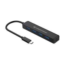 HUB CONCEPTRONIC TYPE-C  4P USB3 CTC4USB3