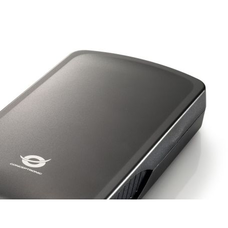 Conceptronic Caixa para disco duro 3.5'' Sata com conexão USB 3.0 - Cor Negro - CHD3DUSB3