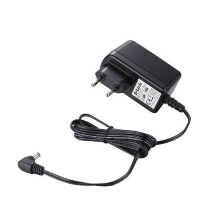 D-link 12V 3A PSU Accessory Black (Interchangeable Euro  UK plug) - MPS Wall Mount Removable Type - PSM-12V-55-B
