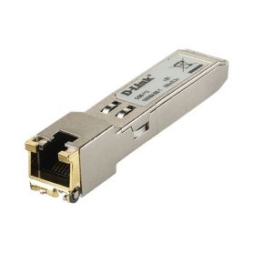 D-link SFP 10 100 1000 BASE-T Copper Transceiver - Up to 1.25Gbps bidirectional data links, Hot-pluggable SFP footprint