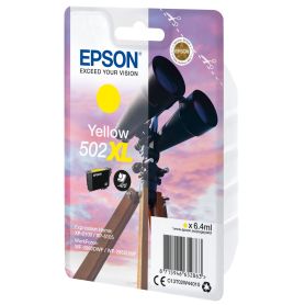 Epson Singlepack Yellow 502XL Ink - XP5100, XP5105, WF-2860DWF, WF-2865DWF - C13T02W44020