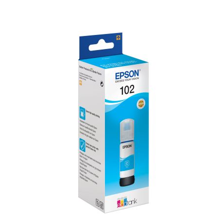 Epson 102 EcoTank Cyan ink bottle - C13T03R240