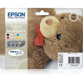 Epson MULTIPACK para Stylus D68  D88  D88 Plus  DX3800  DX4200  DX4800 (T061140+240+340+440) - C13T06154020