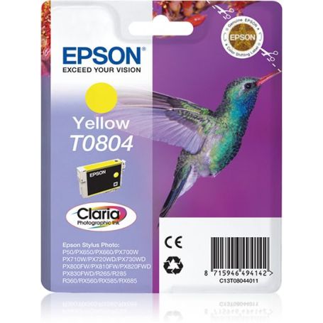 Epson Tinteiro Amarelo Stylus Photo R265  360  RX560 - C13T08044021