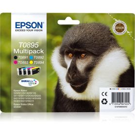 Epson MULTIPACK 4 Cores  para Stylus S20  21  SX105  115  205  215  218  405  415  Office BX300F  - C13T08954020