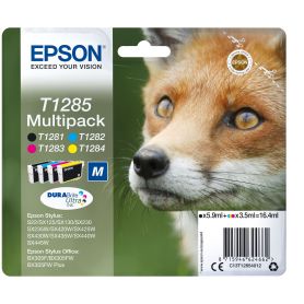 Epson MULTIPACK para S22 SX125 130 230 235W 420W 425W 430W 435W 440W 445W Office BX305 (T128140+240+340+440) - C13T12854022