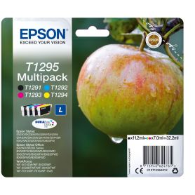 Epson MULTIPACK de 4 cores T1295 Tinta DURABrite Ultra (c alarme RF+AM) - C13T12954022