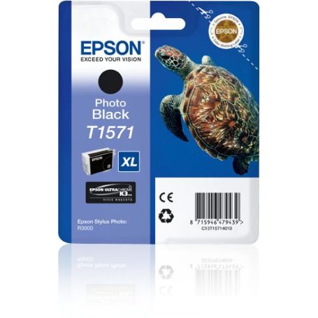 Epson Tinteiro Negro Foto Stylus Photo R3000 - C13T15714010