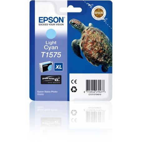 Epson Tinteiro Cyan Claro Stylus Photo R3000 - C13T15754010