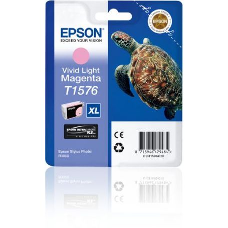 Epson Tinteiro Magenta Vivo Cl. Sty. Photo R3000 - C13T15764010