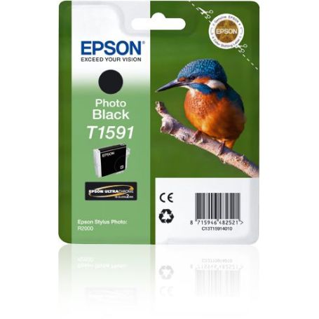 Epson Tinteiro Stylus Photo R2000 - Preto Photo - C13T15914010