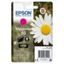 Epson Tinteiro Magenta Série 18 Margarida Tinta Claria Home (c alarme RF+AM) - C13T18034022