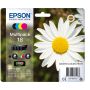 Epson Multipack 4 cores Série 18 Margarida Tinta Claria Home (c alarme RF+AM) - C13T18064022