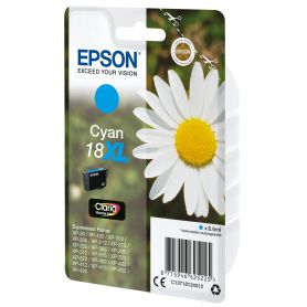 Epson Tinteiro Cyan Alta Capacidade Expression Home XP-102 XP-205 XP-305 XP-405 - C13T18124022