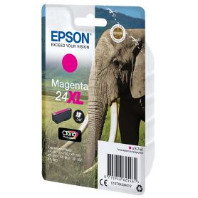 Epson Tinteiro Magenta Série 24XL Elefante Tinta Claria Photo HD - C13T24334022