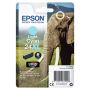 Epson Tinteiro Cyan claro Série 24XL Elefante Tinta Claria Photo HD (c alarme RF+AM) - C13T24354022