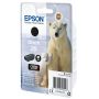 Epson Tinteiro Preto Série 26 Urso Polar Tinta Claria Premium (c alarme RF+AM) - C13T26014022
