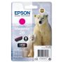 Epson Tinteiro Magenta Série 26 Urso Polar Tinta Claria Premium (c alarme RF+AM) - C13T26134022