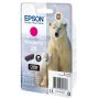 Epson Tinteiro Magenta Série 26 Urso Polar Tinta Claria Premium (c alarme RF+AM) - C13T26134022